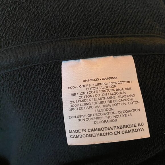 RARE Nike Manchester United Hoodie 77 Sweatshirt Large Black - Picture 4 of 9